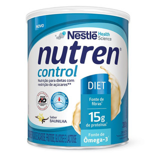 Nutren Control Diet Baunilha Complemento Alimentar 380g em Oferta na Shopee