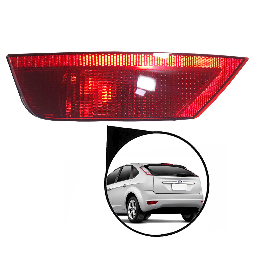Lanterna Parachoque com Luz de Ré Lado Esquerdo Ford Focus Hatch 2007 Até 2013 em Oferta na Shopee