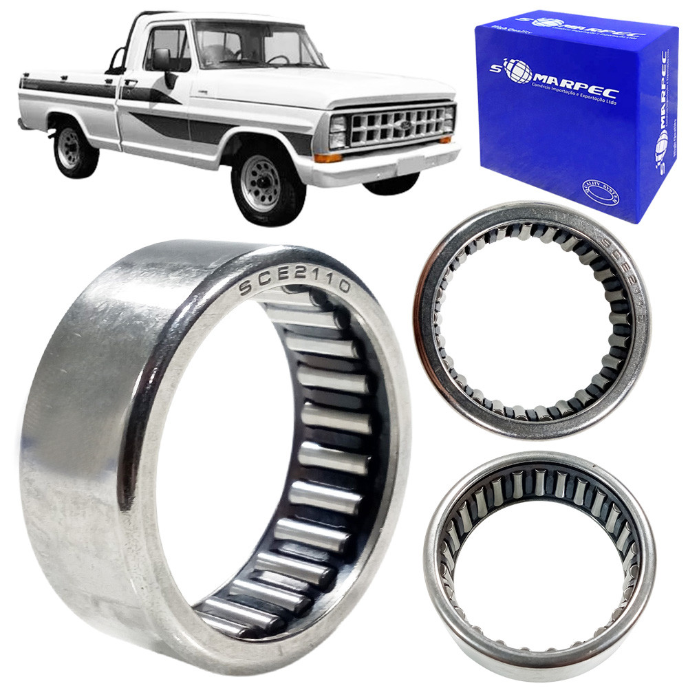 Rolamento Manga Eixo Dianteiro Agulha Ford F250 1998 Diante