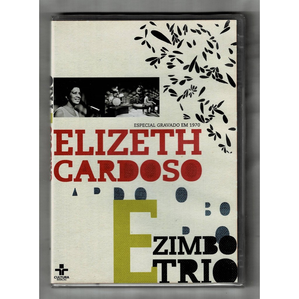 Elizeth Cardoso E Zimbo Trio DVD Especial Gravado Em 1970