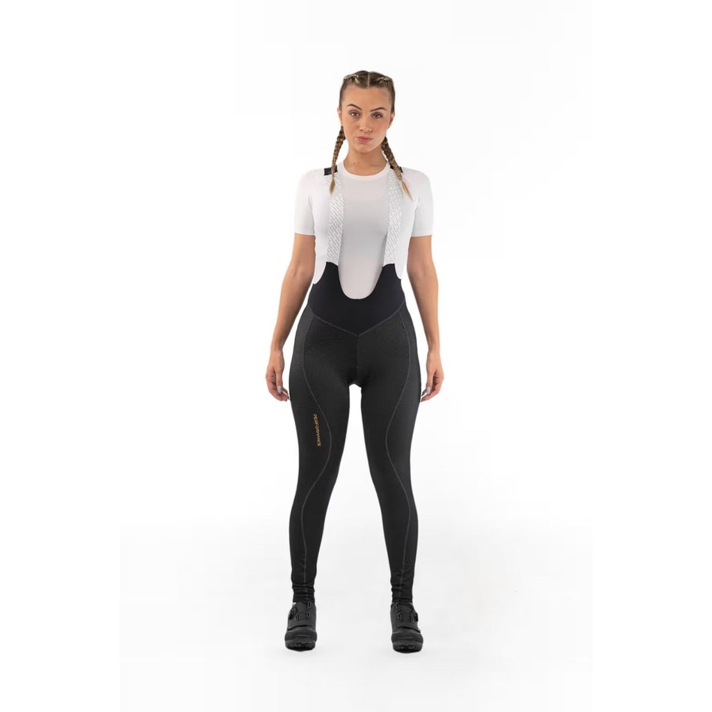 Calça bretelle ciclismo feminino Free Force Performance forro Invert Gel original