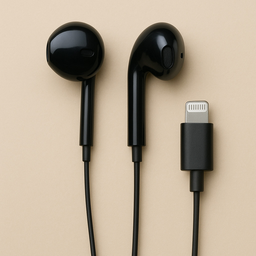 Fone de Ouvido iPhone com Fio Lightning Som Estéreo Pronta Entrega !