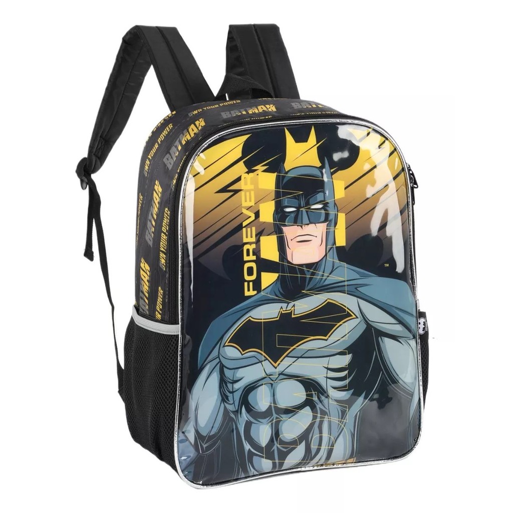 Mochila Costas Batman 41271 Preto Luxcel