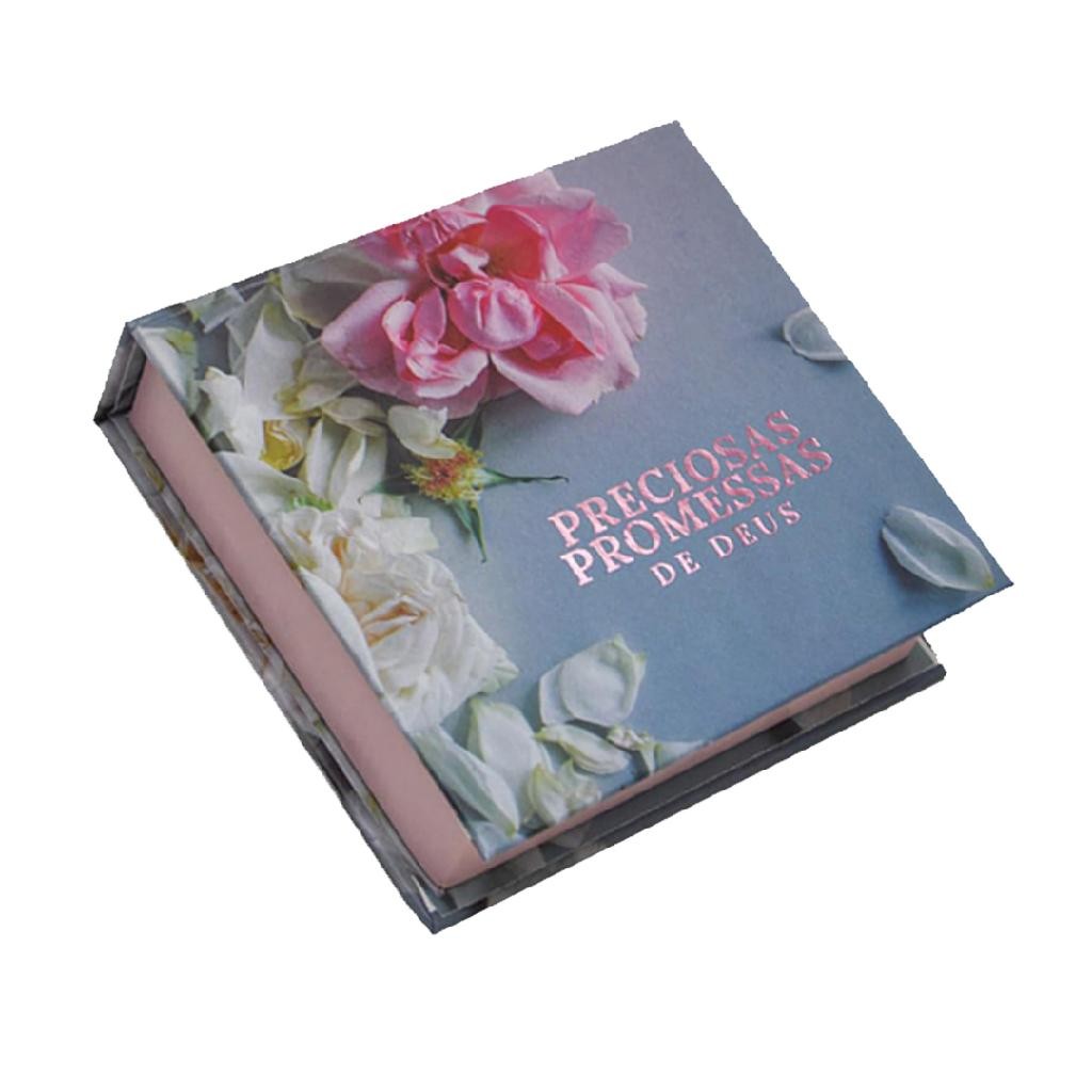 Promessas de Deus | Caixinha de Promessas | Azul e Rosa - Books & Magazines