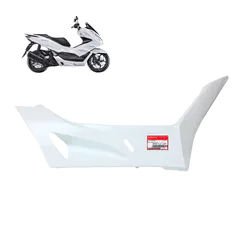 Tampa Lateral Piso Direita Pcx 160 2023 A 2024 Branco Original Honda