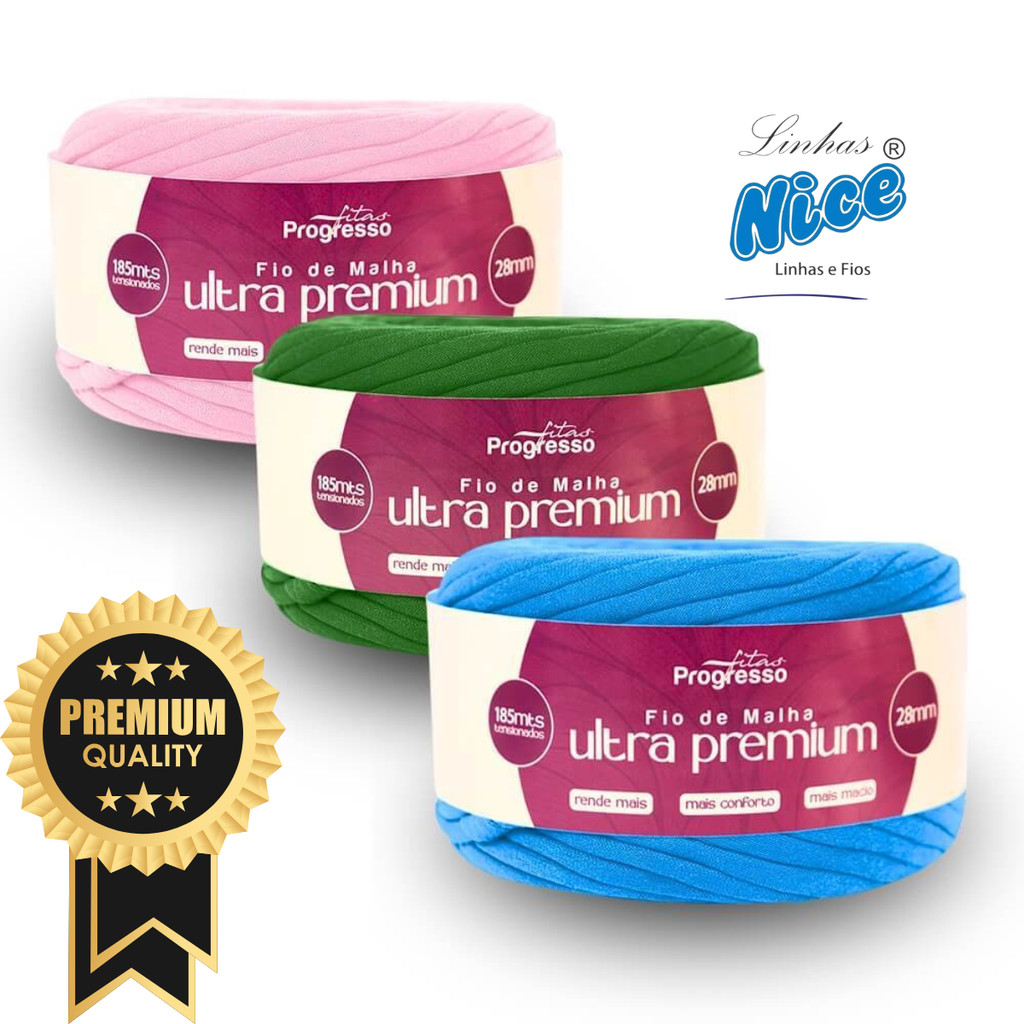 Fio de Malha Ultra Premium 185 Metros - 28mm