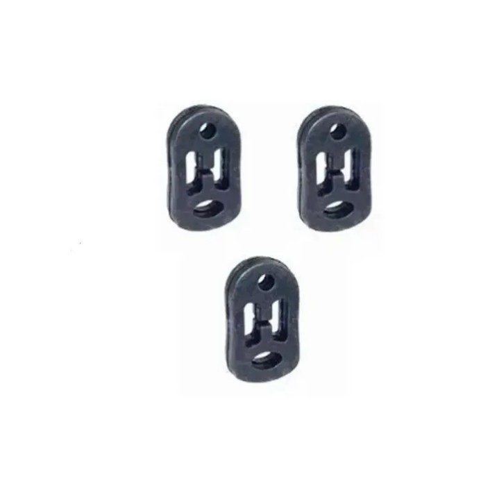 Borracha/ Coxim Do Escapamento Peugeot 206 / 207 C/kit 3 Pç