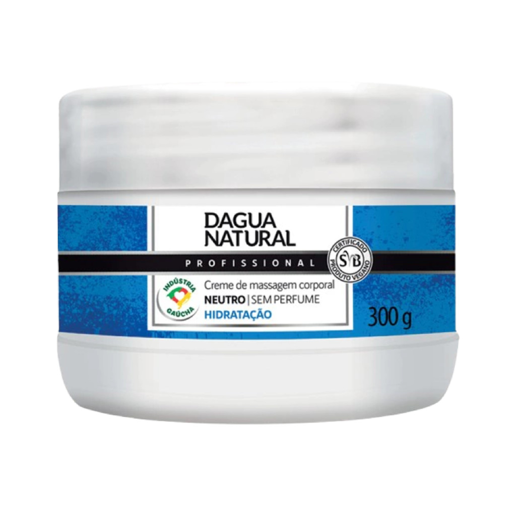 Dagua Natural Creme de Massagem Corporal Neutro 300g