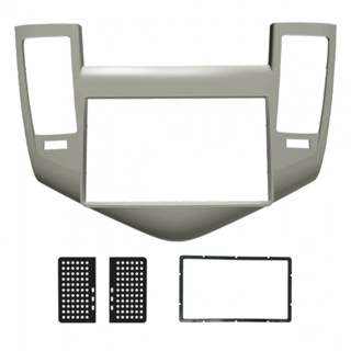 Moldura 2 Din GM Cruze 11/14 - Prata em Oferta na Shopee