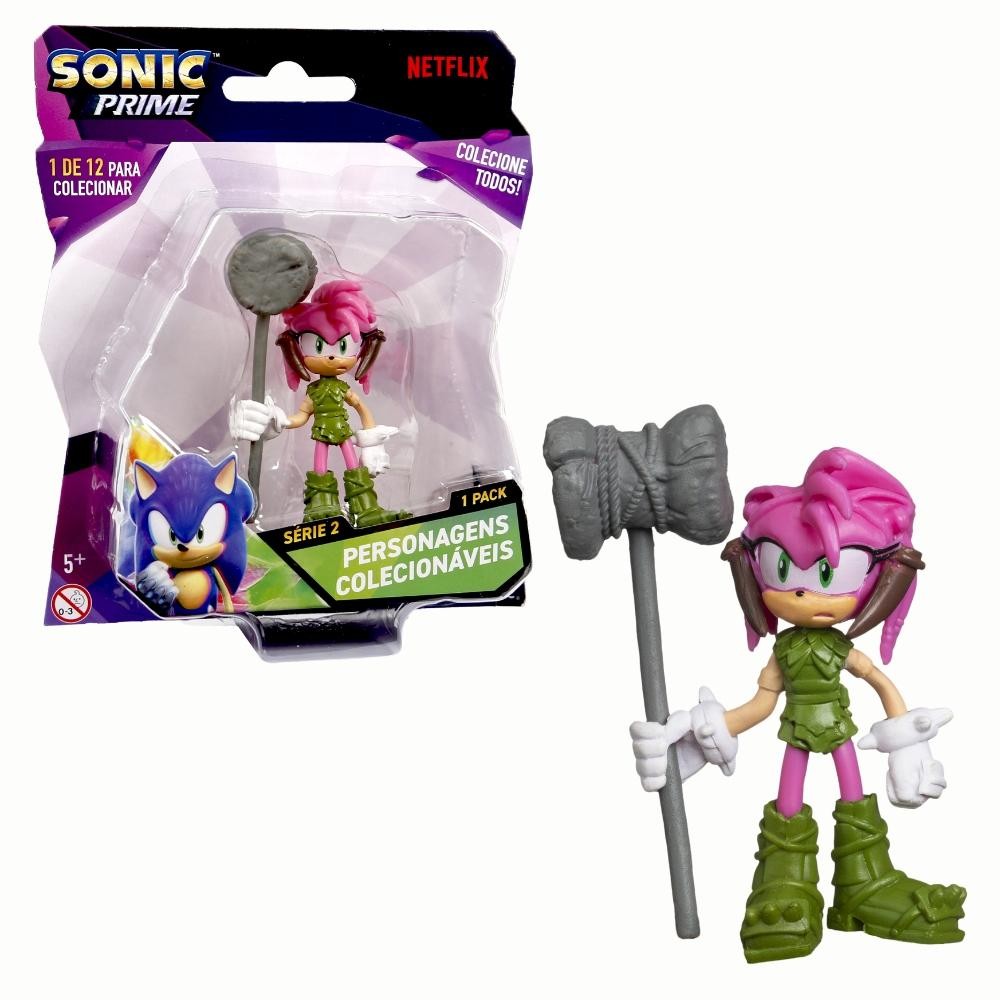 Boneco Colecionável 6,5cm Sonic Prime - Thorn Rose em Oferta na Shopee