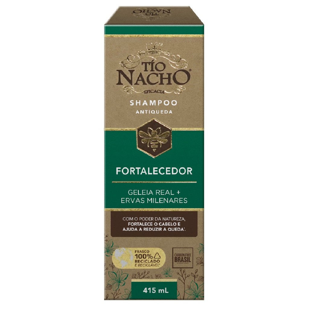 Tio Nacho Shampoo Antiqueda Ervas Milenares 415ml