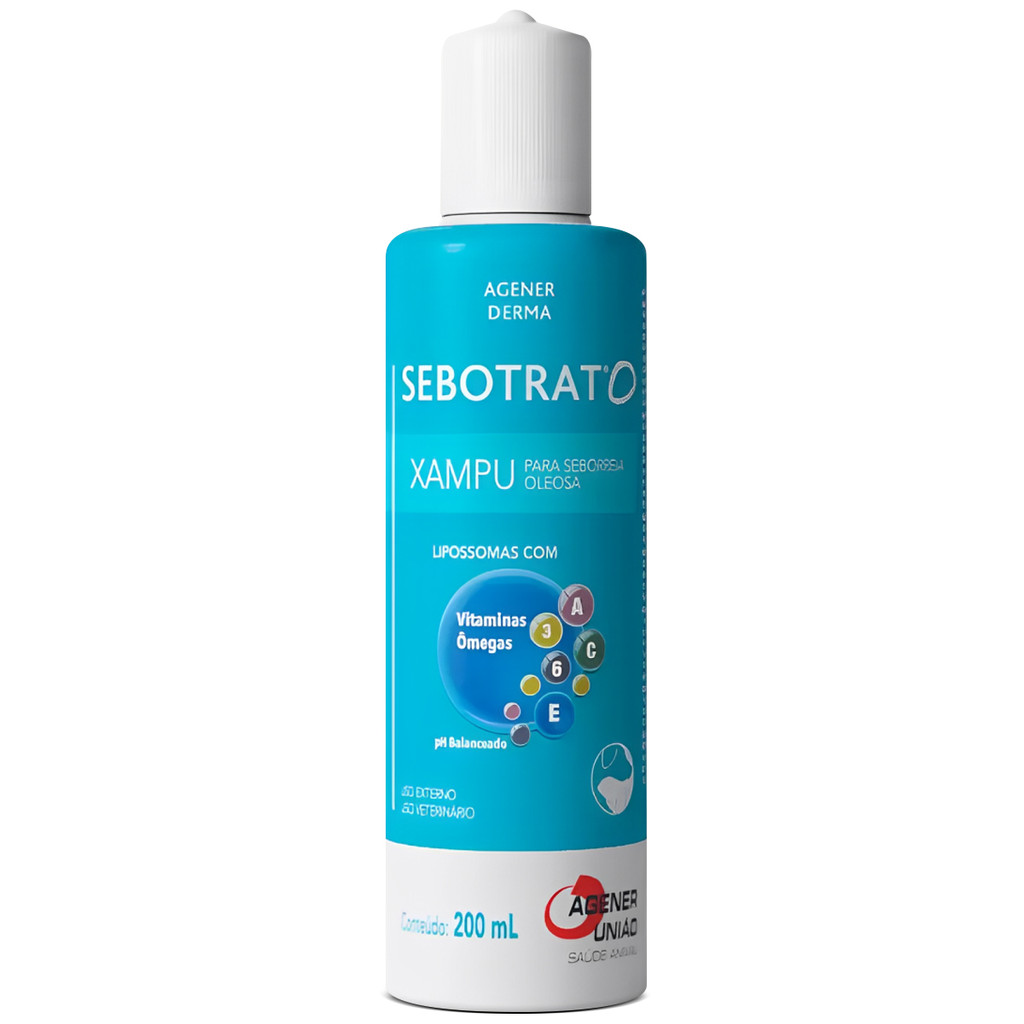 Shampoo Sebotrat O 200 Ml Seborreia Oleosa Agener União em Oferta na Shopee
