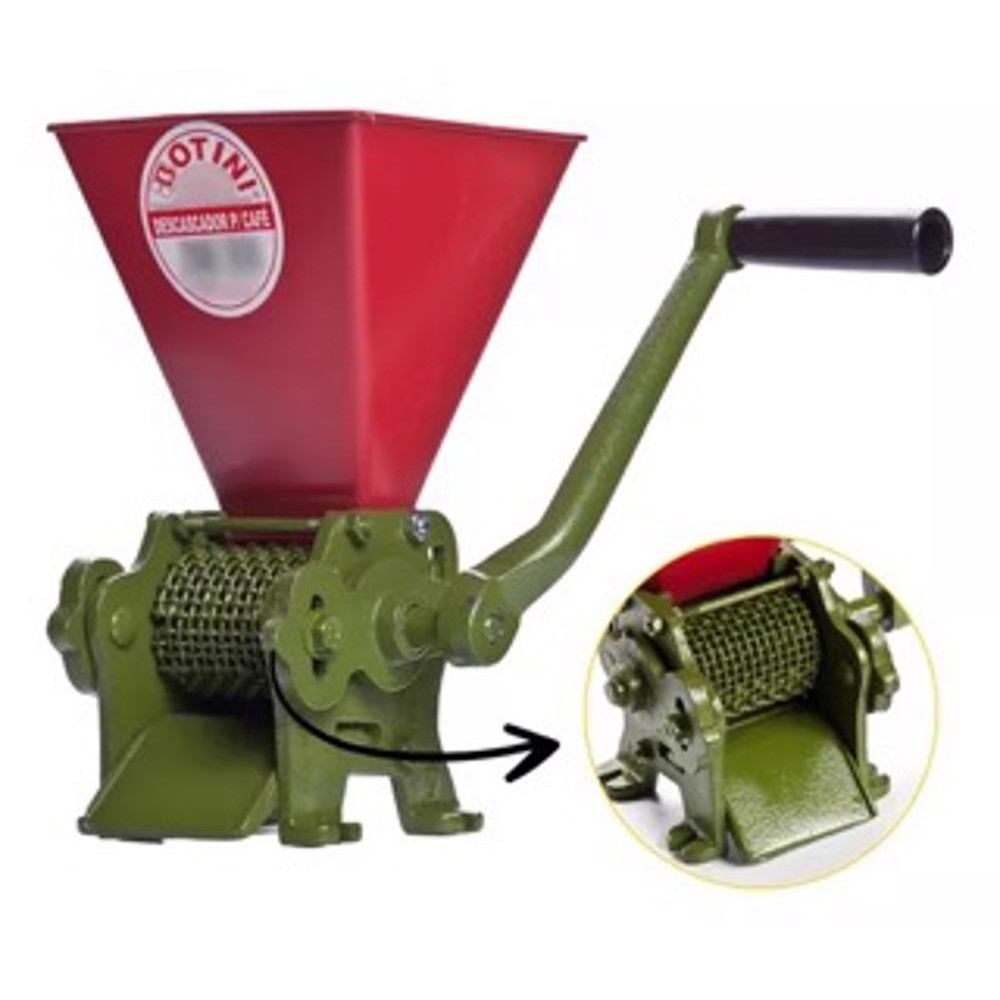 Descascador Limpador Despolpador De Café Simples Manual Com Manivela Botini em Oferta na Shopee