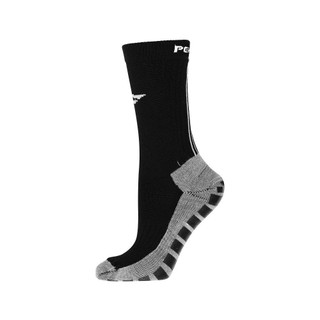 Meia Penalty Grip Antiderrapante Preta 33-38 – Conforto e Aderência para Chuteiras e Tênis