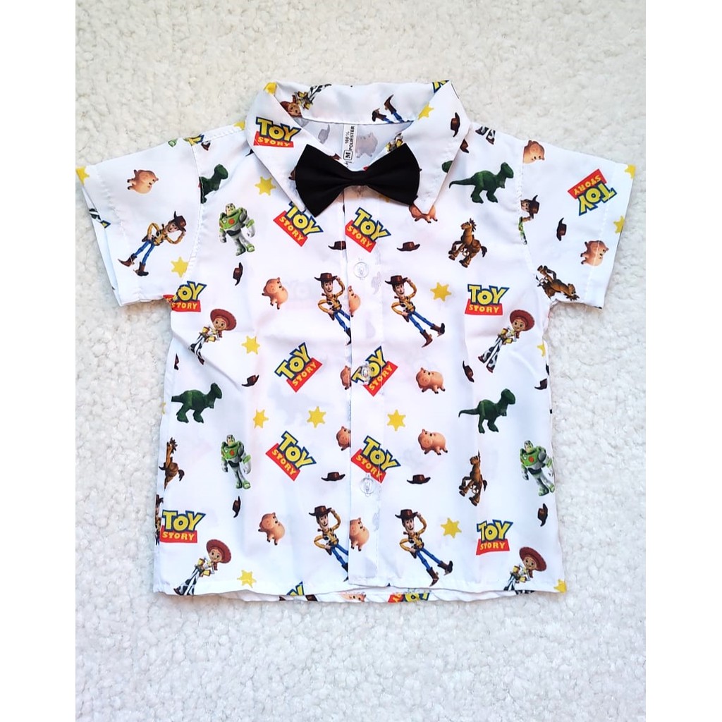 Camisa Social Infantil Toy Story