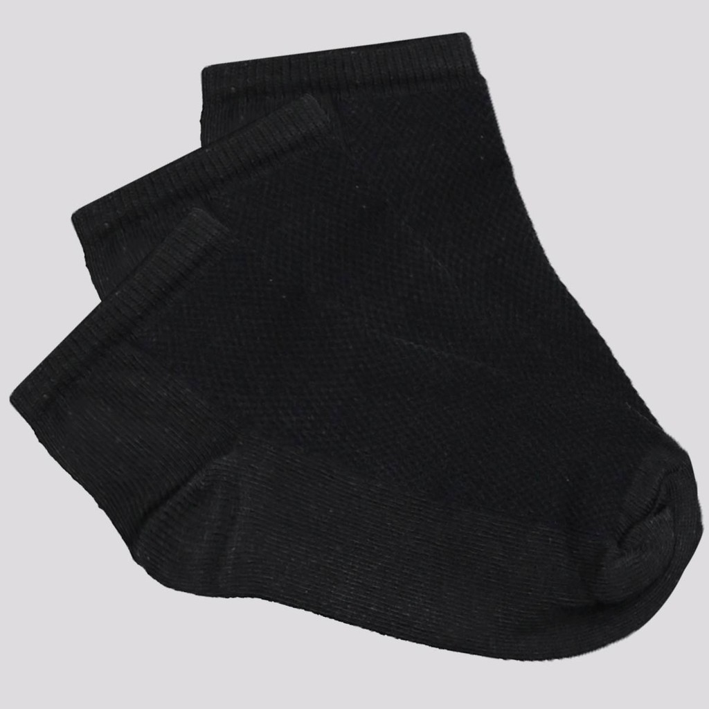Kit Meia Selene 3 Pares Sapatilha Infantil Preta - Baby & Kids Fashion