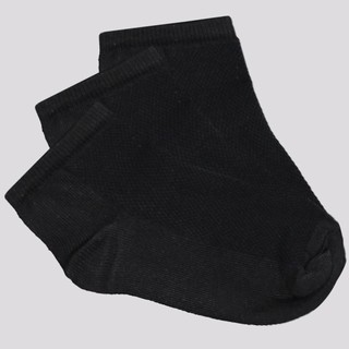 Kit Meia Selene 3 Pares Sapatilha Infantil Preta em Oferta na Shopee