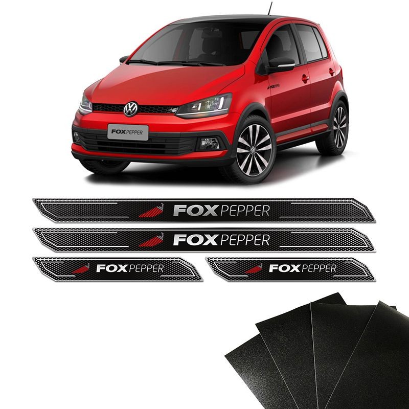 Kit Soleira Diamante Fox Pepper 2015/18 E Protetor De Porta