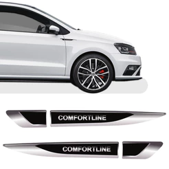 Emblema Resinado Aplique Lateral Volkswagen Comfortline Reto Par