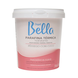 Parafina Térmica Hidratante Pêssego Coco Depil Bella 350g em Oferta na Shopee