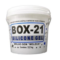 Silicone Automotivo Box 21 3,2kg Aroma De Menta