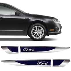 Aplique Lateral Ford Ka Fiesta Edge Focus Emblema Cromado