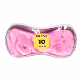 Gelo em Gel em Formato de Absorvente Rosa 15cm x 7cm Frio/ Quente (10 unidades) em Oferta na Shopee