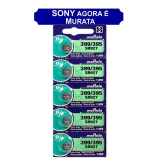 Baterias Sony 399 395 Sr927sw Ag7 Murata Relógio Brinquedos Lupas Controle chave de carro em Oferta na Shopee
