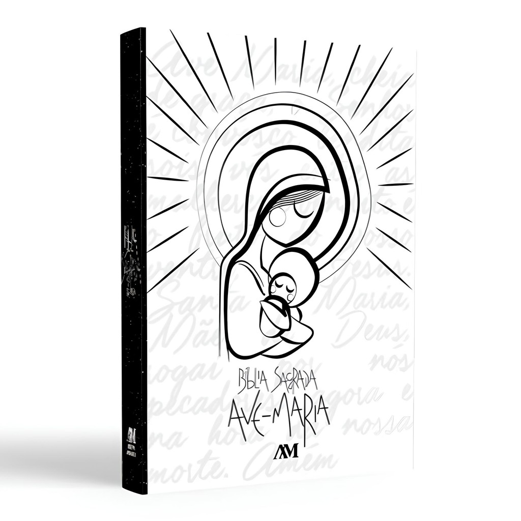 Bíblia Sagrada Católica Ave Maria - Capa Maria