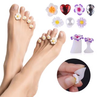 8 Separadores de Dedos Luxo Fotos Manicure Pedicure Profissional em Oferta na Shopee