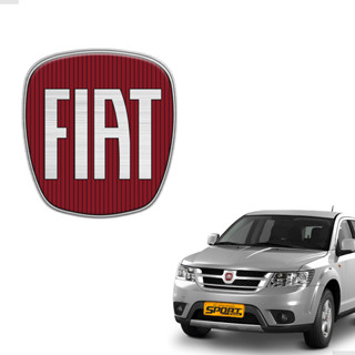 Adesivo Para Fiat Argo e Freemont Emblema Vermelho Dianteiro em Oferta na Shopee