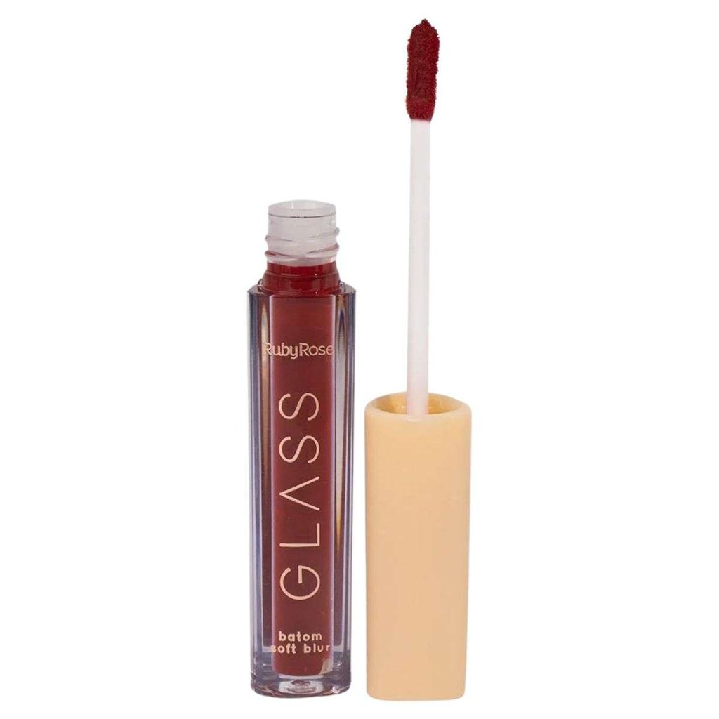 Batom Liquido Ruby Rose Soft Blur Glass BG04 HB5794