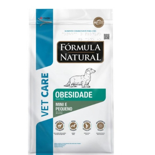 Vet Care Obesidade Cães Portes Mini/Pequeno 10,1kg Fórmula Natural Ração