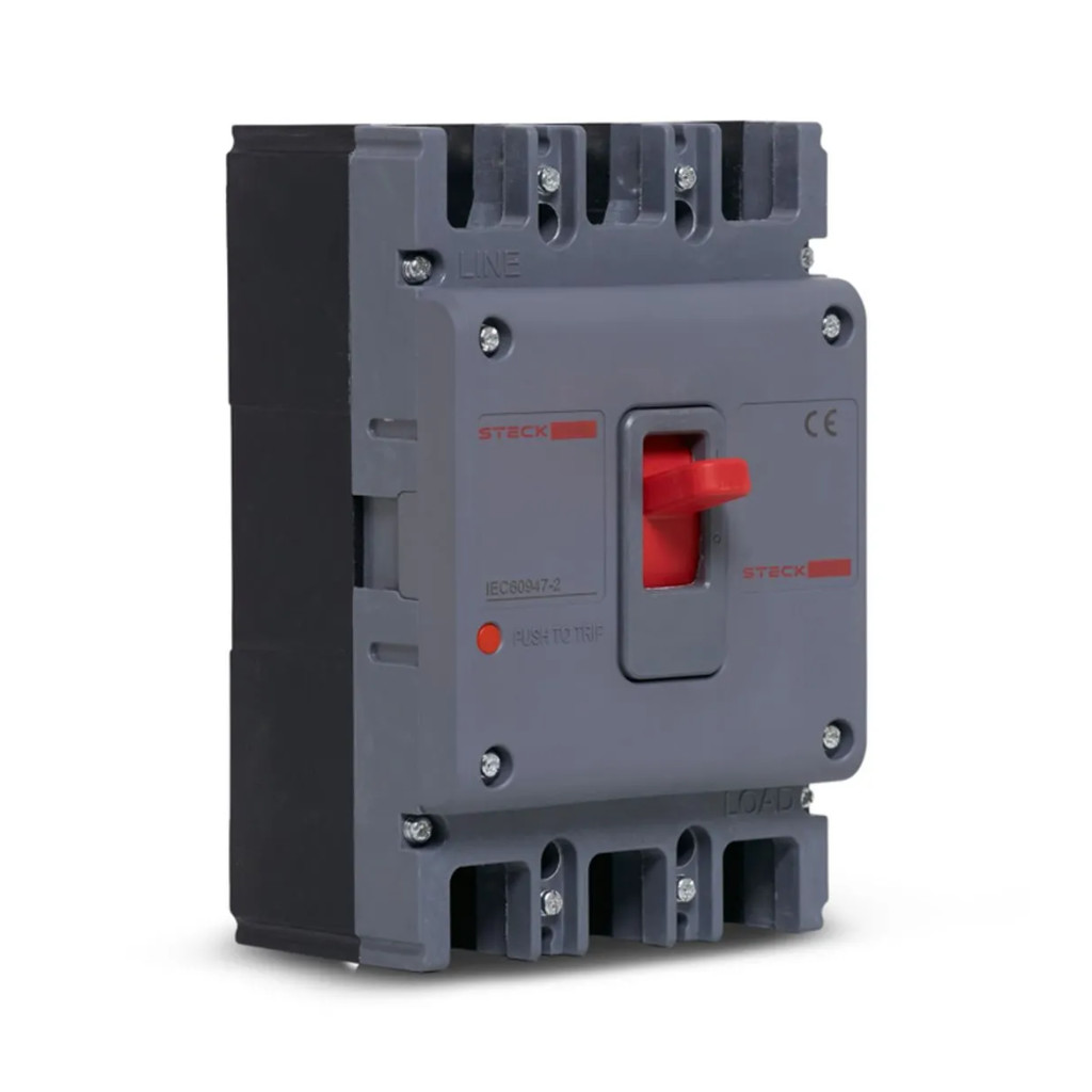 Disjuntor Caixa Moldada Asgard Tripolar 100A Serie S100 690V Steck