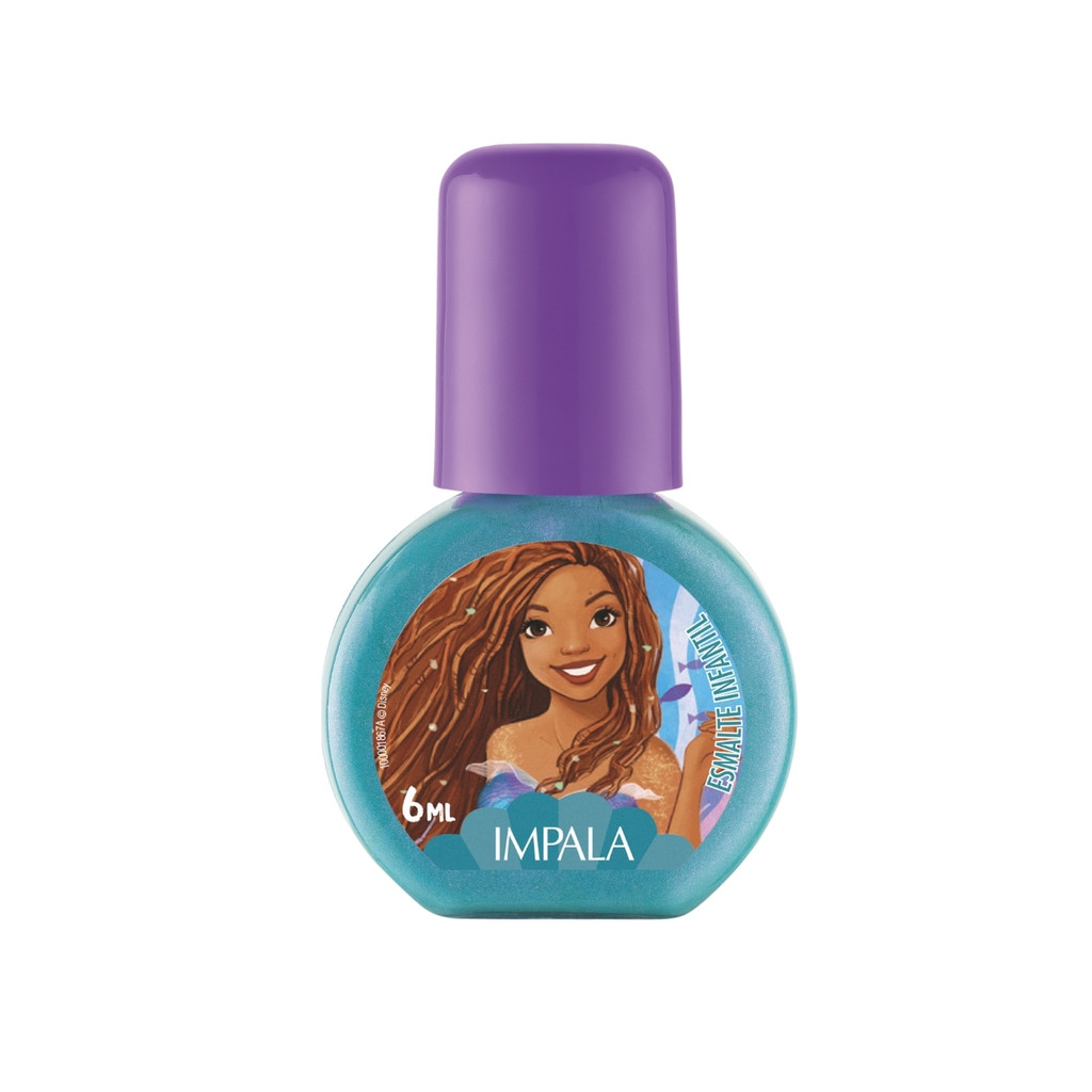 Esmalte Impala Kids A Pequena Sereia Encontre Sua Voz Disney em Oferta na Shopee