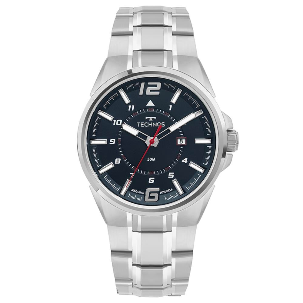 Relógio Technos Masculino Ref: 2115tzt/1a Skymaster Prateado