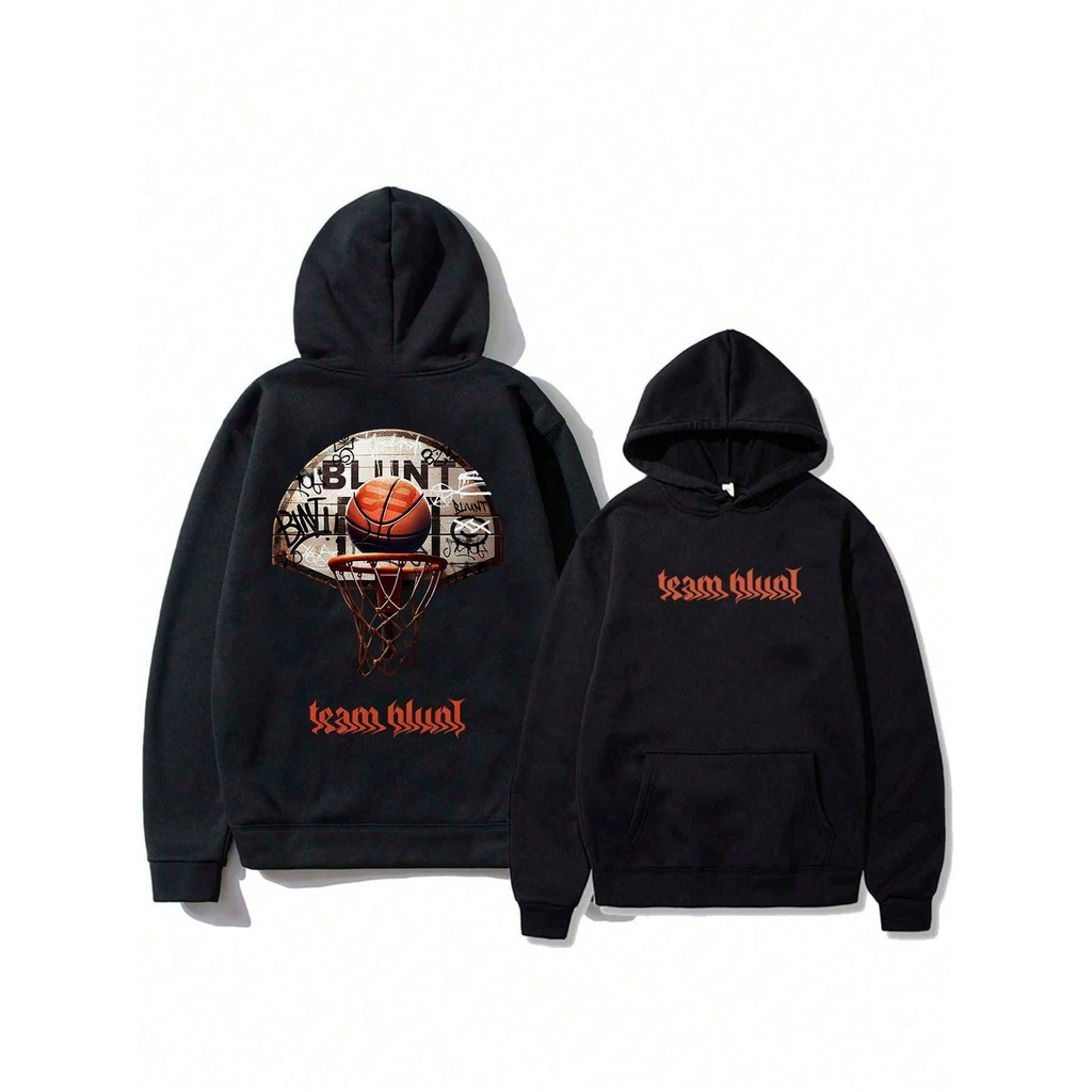 Moletom Basquete  Blusa de Frio Streetwear Lançamento Casaco Algodão Quentinho Blusão Moleton - Envio Imediato