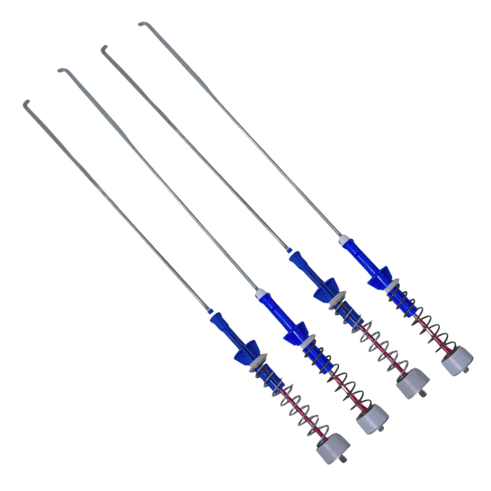 Kit 4 Vara Suspensão Lavadora Electrolux LAC11 Original