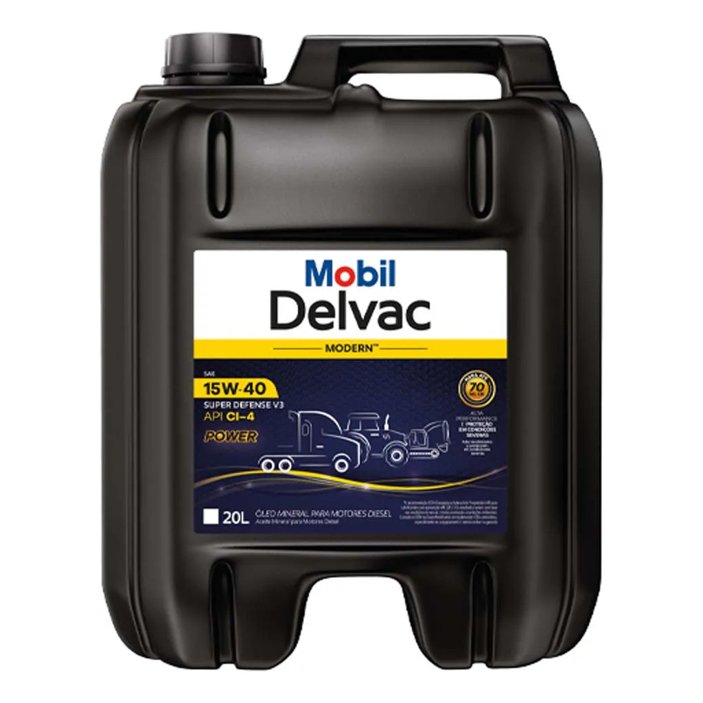 Balde Óleo Motor 15w40 Mobil Delvac Mx Power Ci 4 20 Litros