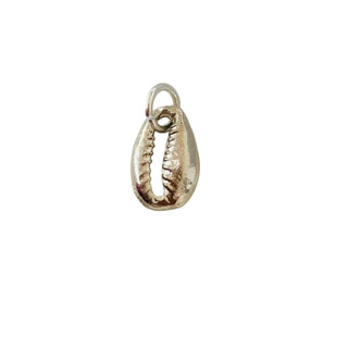 Berloques pingentes para pulseiras modelo Búzios prata