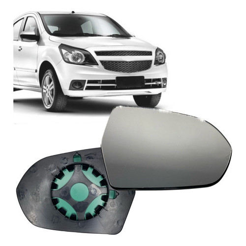 Vidro Espelho Retrovisor Agile 2009/2016 Montana 2011/20 Ld
