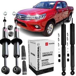 Par Amortecedor Dianteiro Traseiro Hilux Pick-up 2006 a 2015