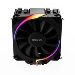 Cooler Para Processador Pcyes Frost Pulse Argb Black Vulcan