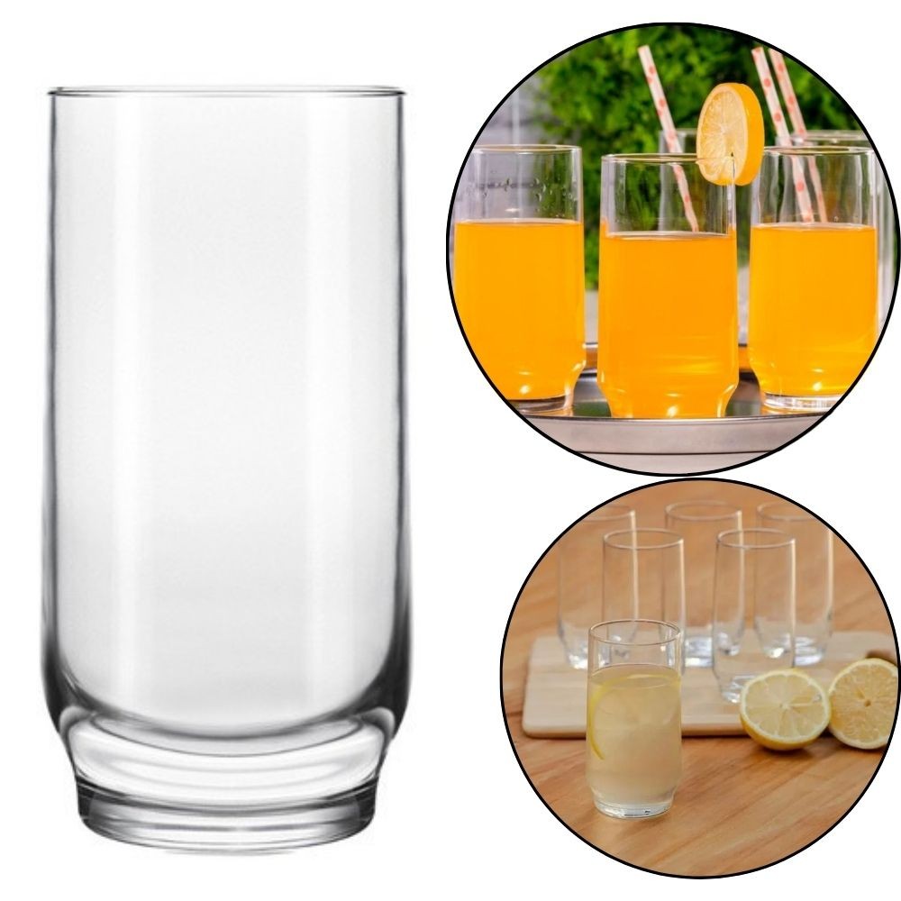 Jogo 6 Copos Lights Vidro Suco Água Cerveja 300ml Nadir em Oferta na Shopee