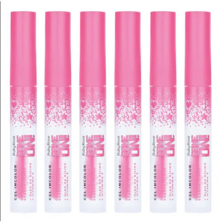 Kit 6 Gel Incolor Ruby Rose Cilios Sobrancelhas Atacado Hot Sale em Oferta na Shopee