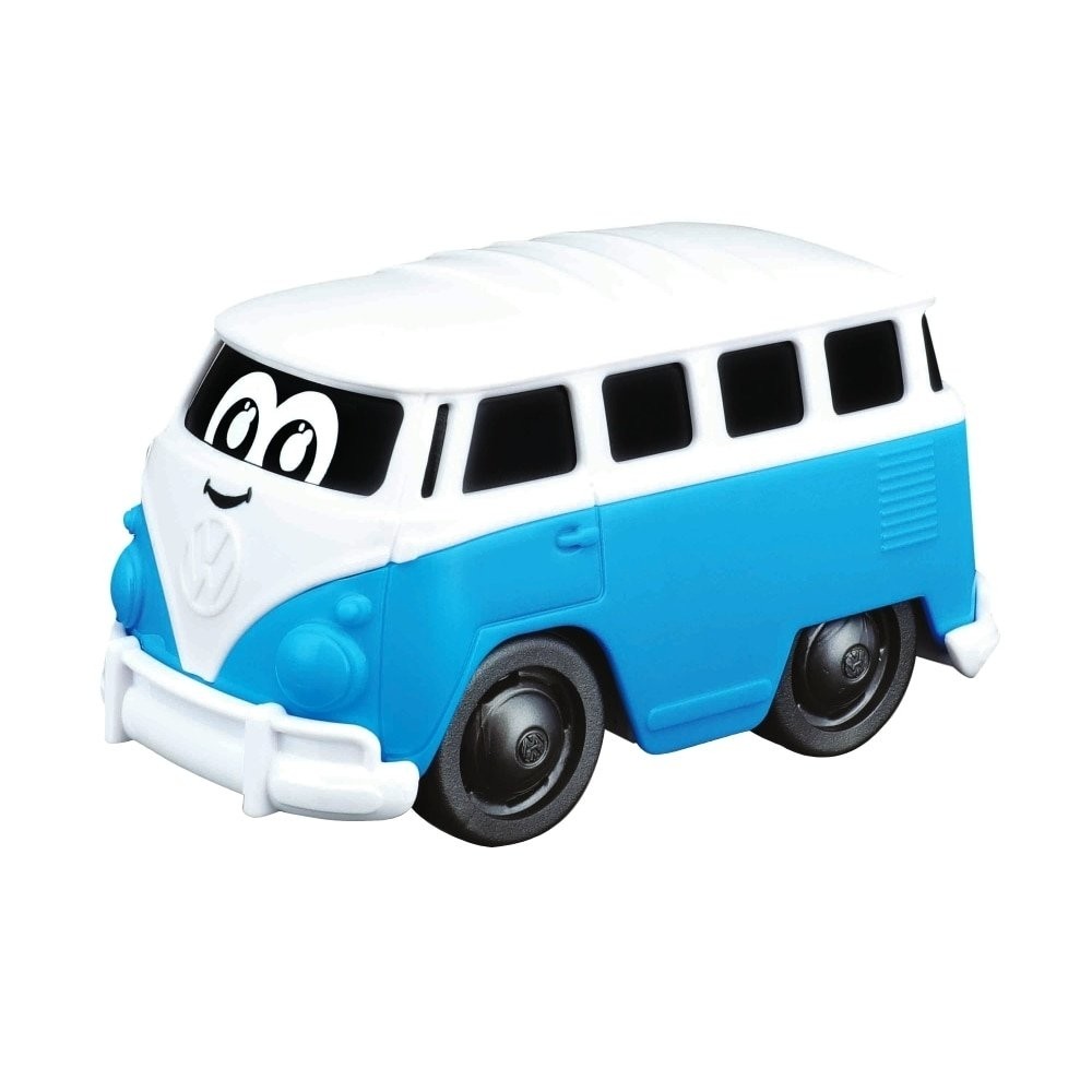 Carrinho Volkswagen Samba Bus My 1ST Collection Azul Burago Junior - Hobbies & Collections