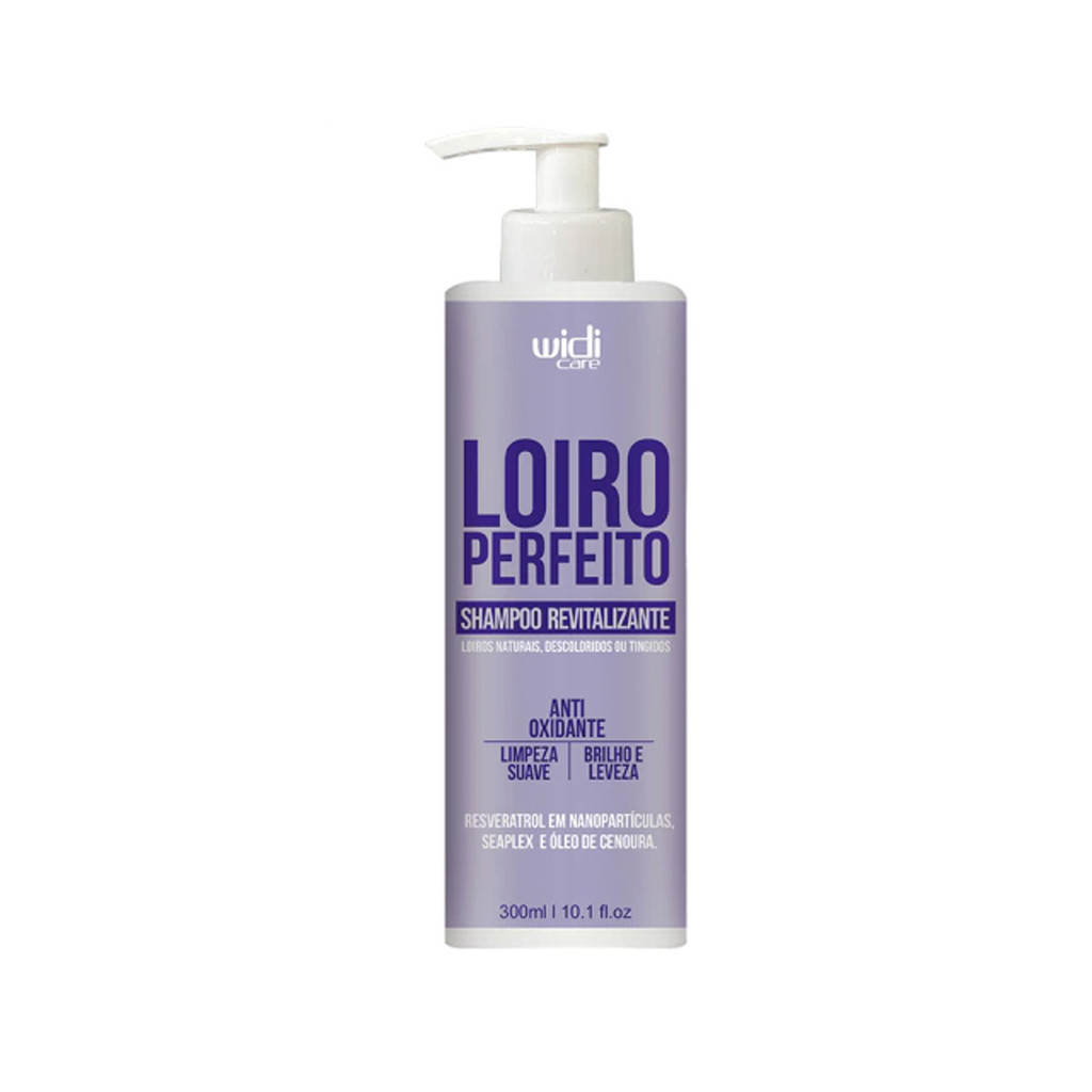 Shampoo Revitalizante Loiro Perfeito Widi Care 300ml em Oferta na Shopee
