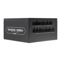 Fonte Pichau Genesis, 1200W, PCIe 5.0, Full Modular, Cybenetics Platinum, Preto, PG-G1200-BK01