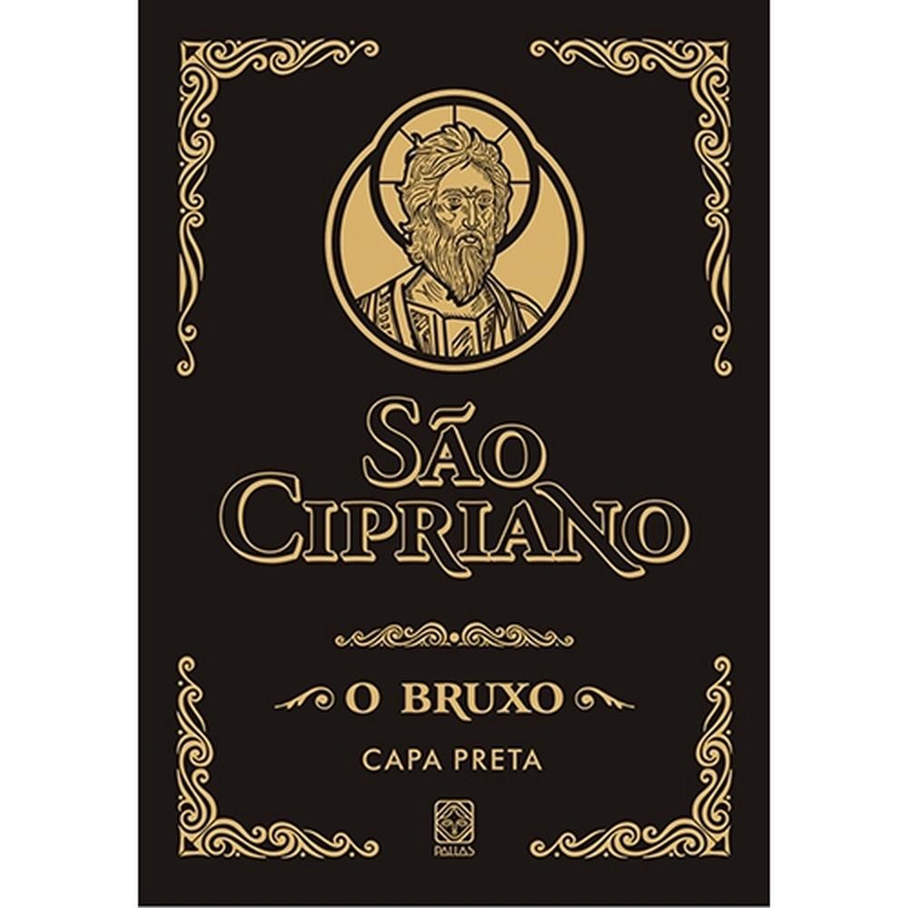 São Cipriano, o bruxo (capa preta) LOJA LEITURA VPARQUE 071