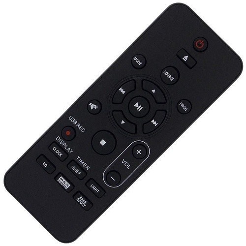 Controle Remoto Para Som Philips Mini Hi-fi System Fx50x Usb 9082/7902 - Substituto Compatível em Oferta na Shopee